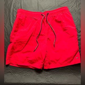 Large Red Swim-trunks